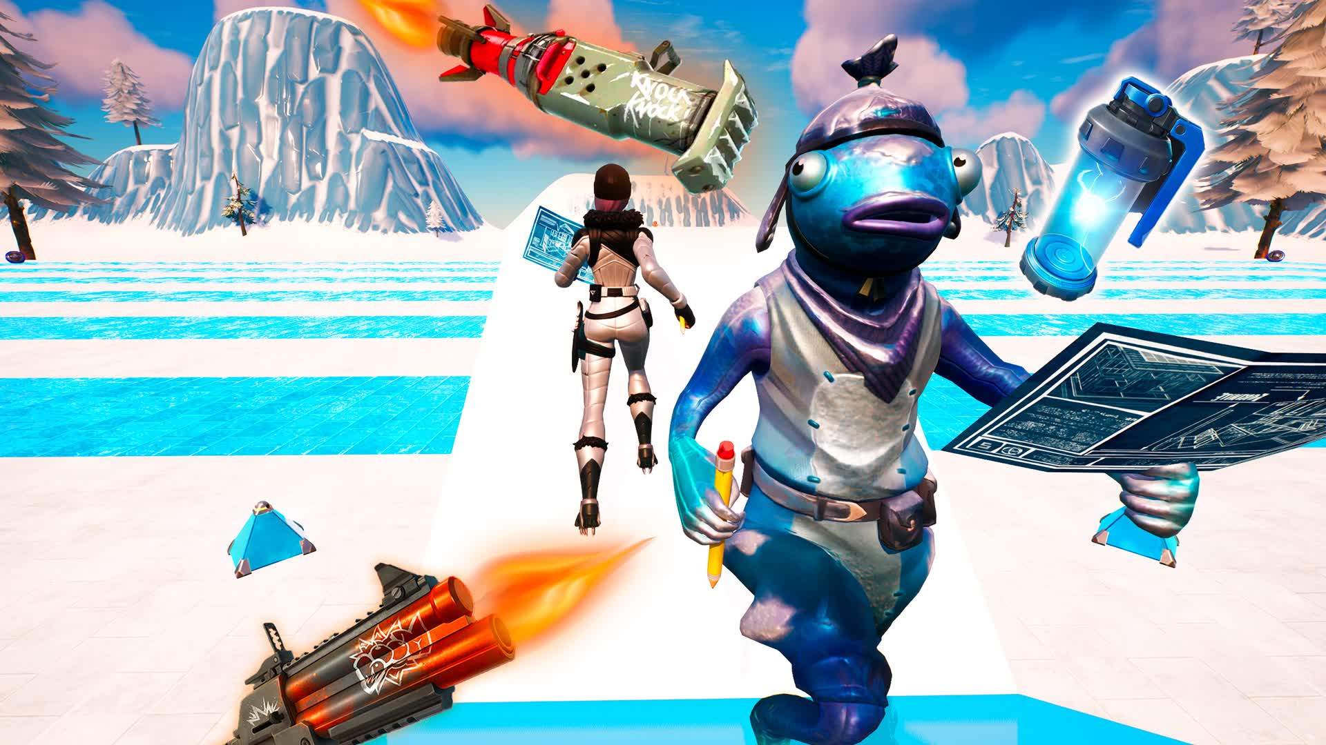 🥶WINTER 1V1 BUILD FIGHTS PRO💯