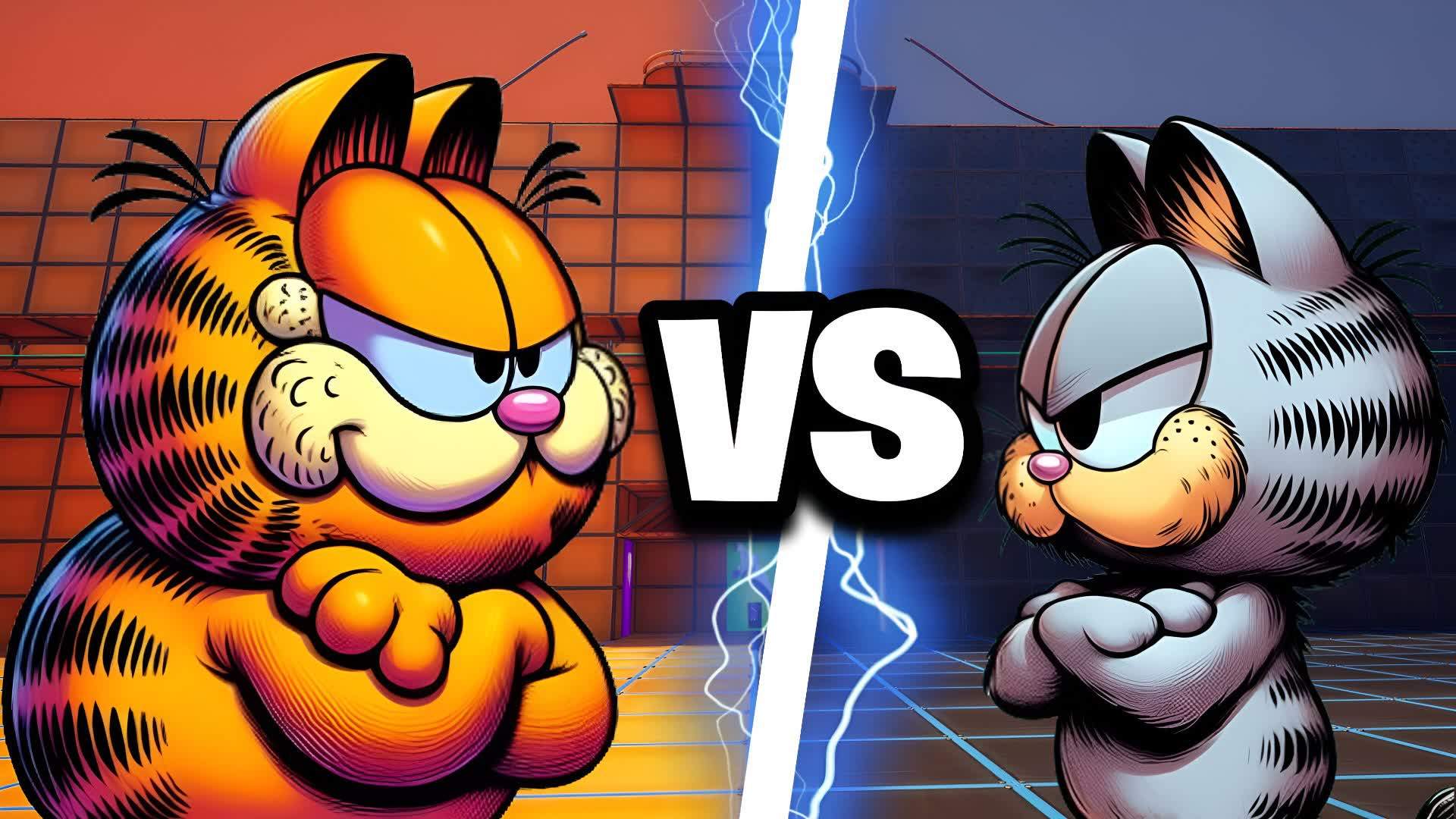 GARFIELD VS NERMAL😾🐈