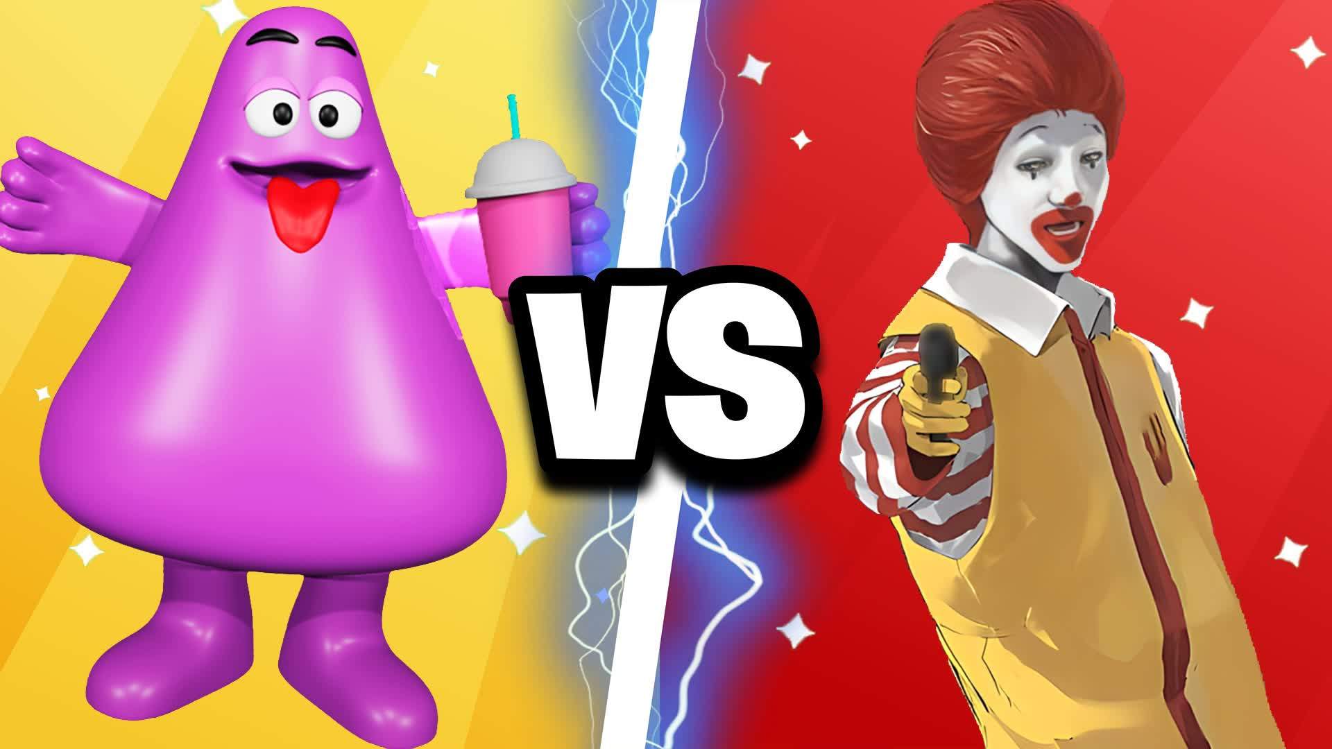 π₯€GRIMACE VS MCDONALDπ