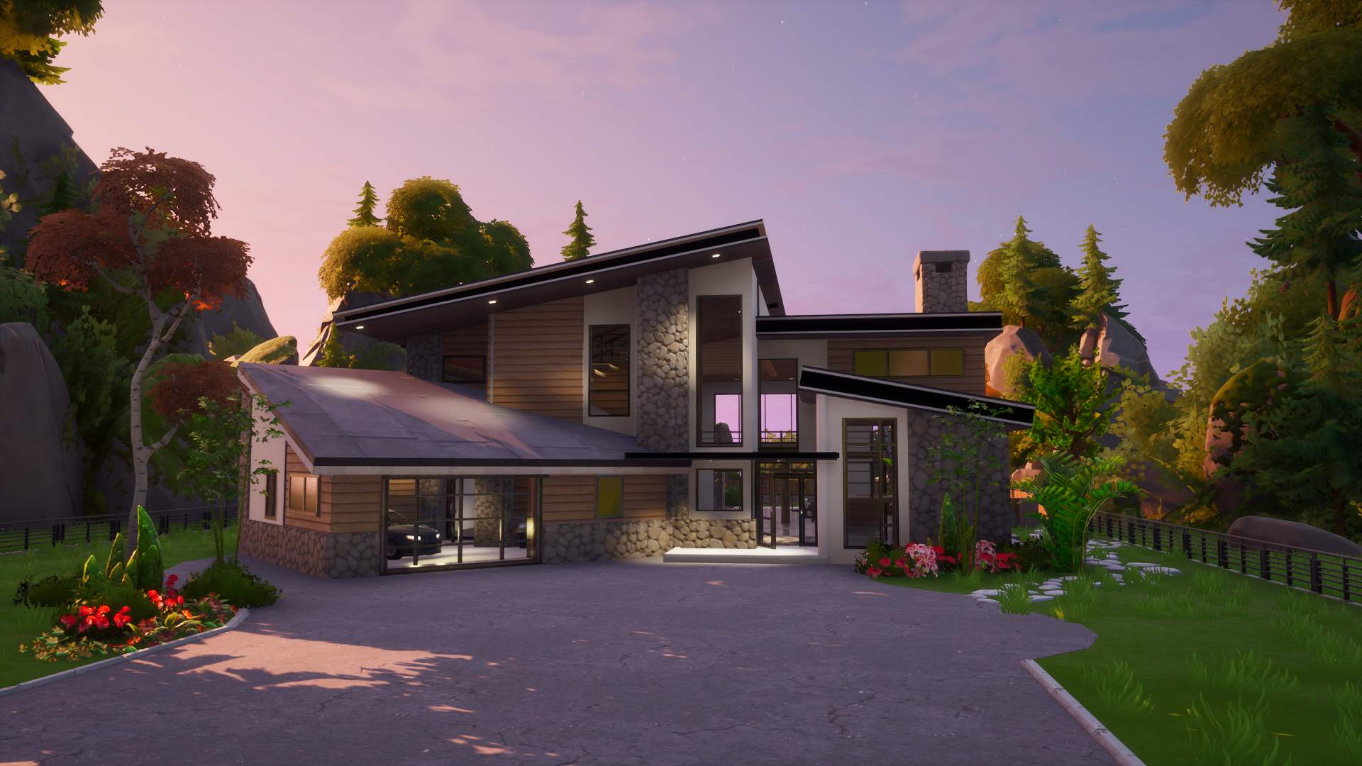 MODERN MANSION GUNFIGHT