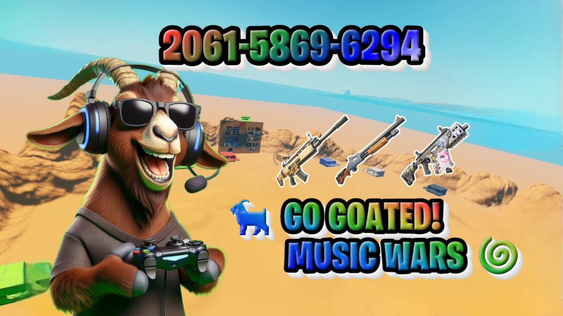 π GO GOATED! MUSIC WARS π