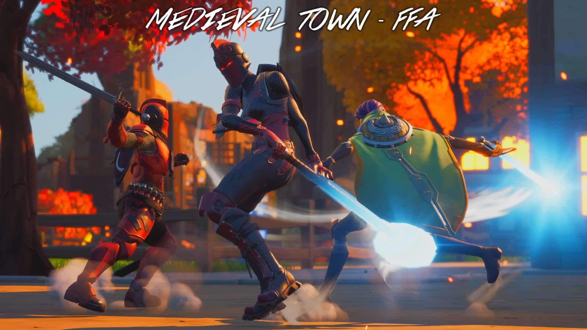 🗡️Medieval Town - SWORDS & MELEE FFA🗡️