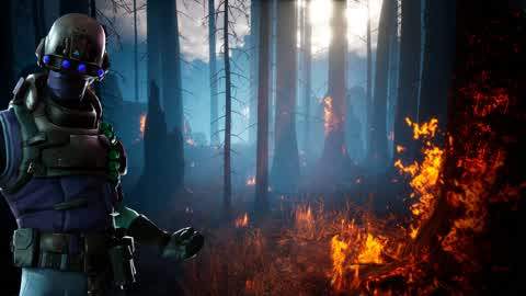 Burning Forest 3vs3 Arena