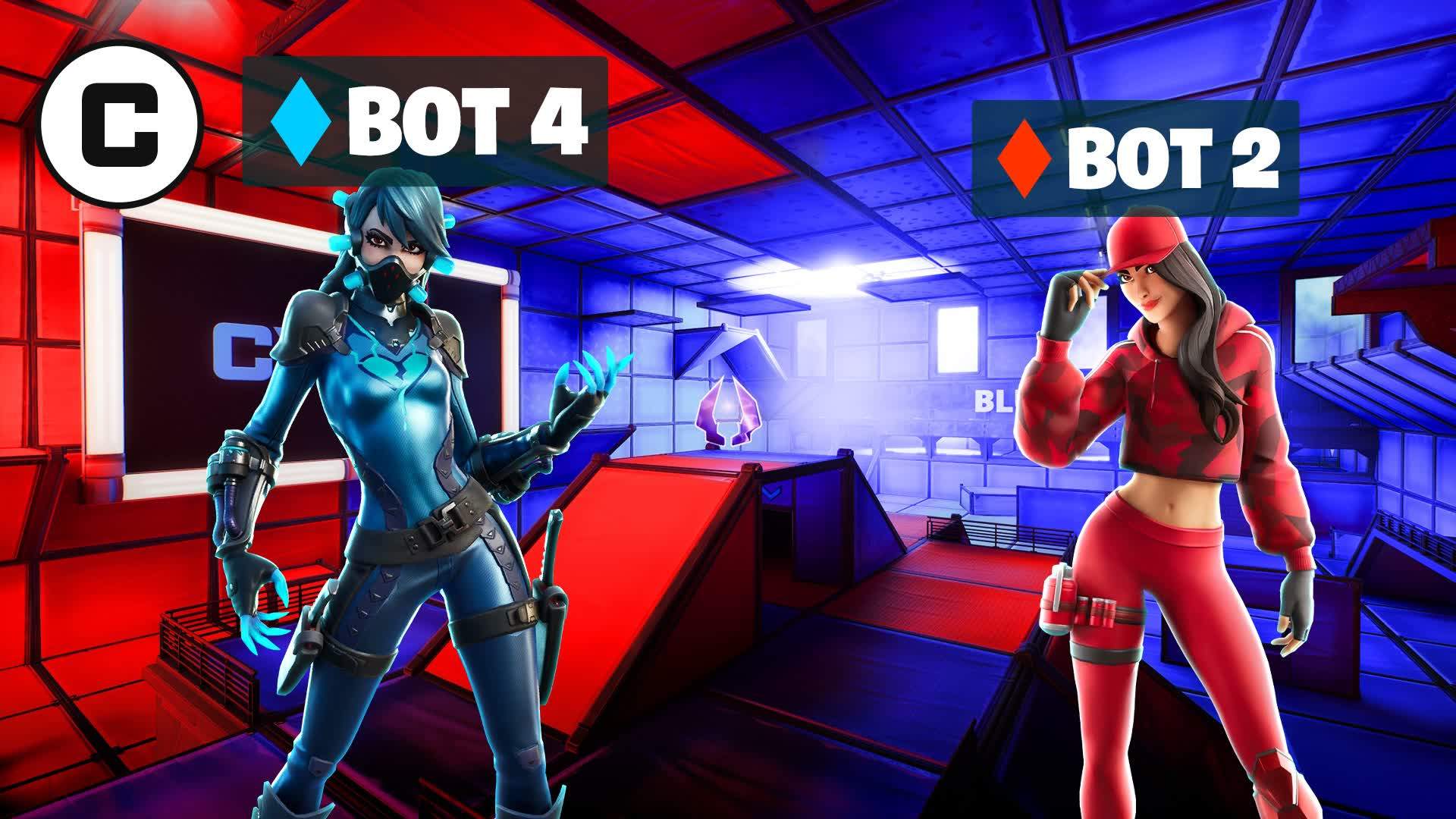 RED vs BLUE 🔴🔵 Bot Lobbies 🤖 99 Bots