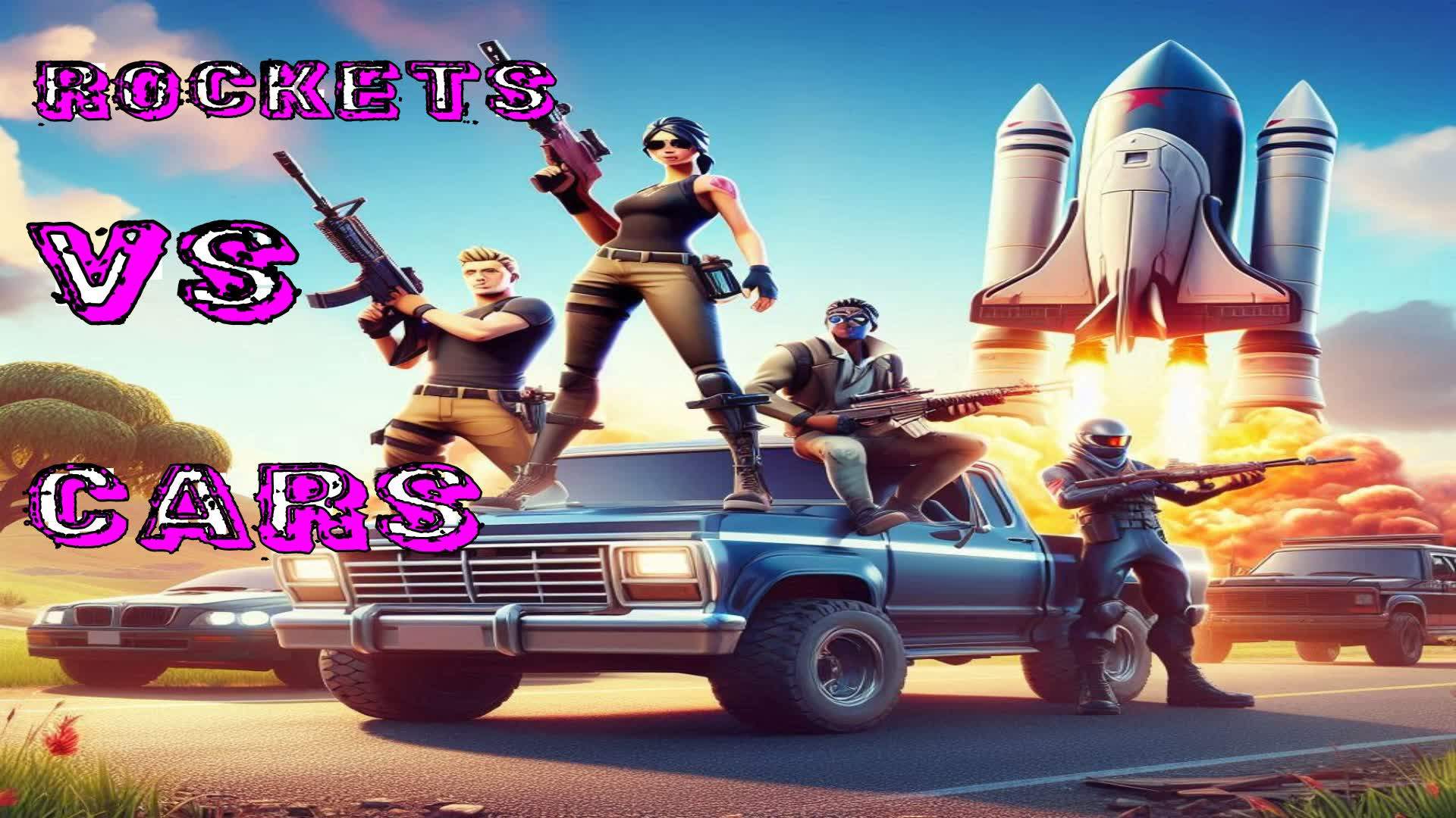 🚗Commended-Rockets VS Cars 🚗