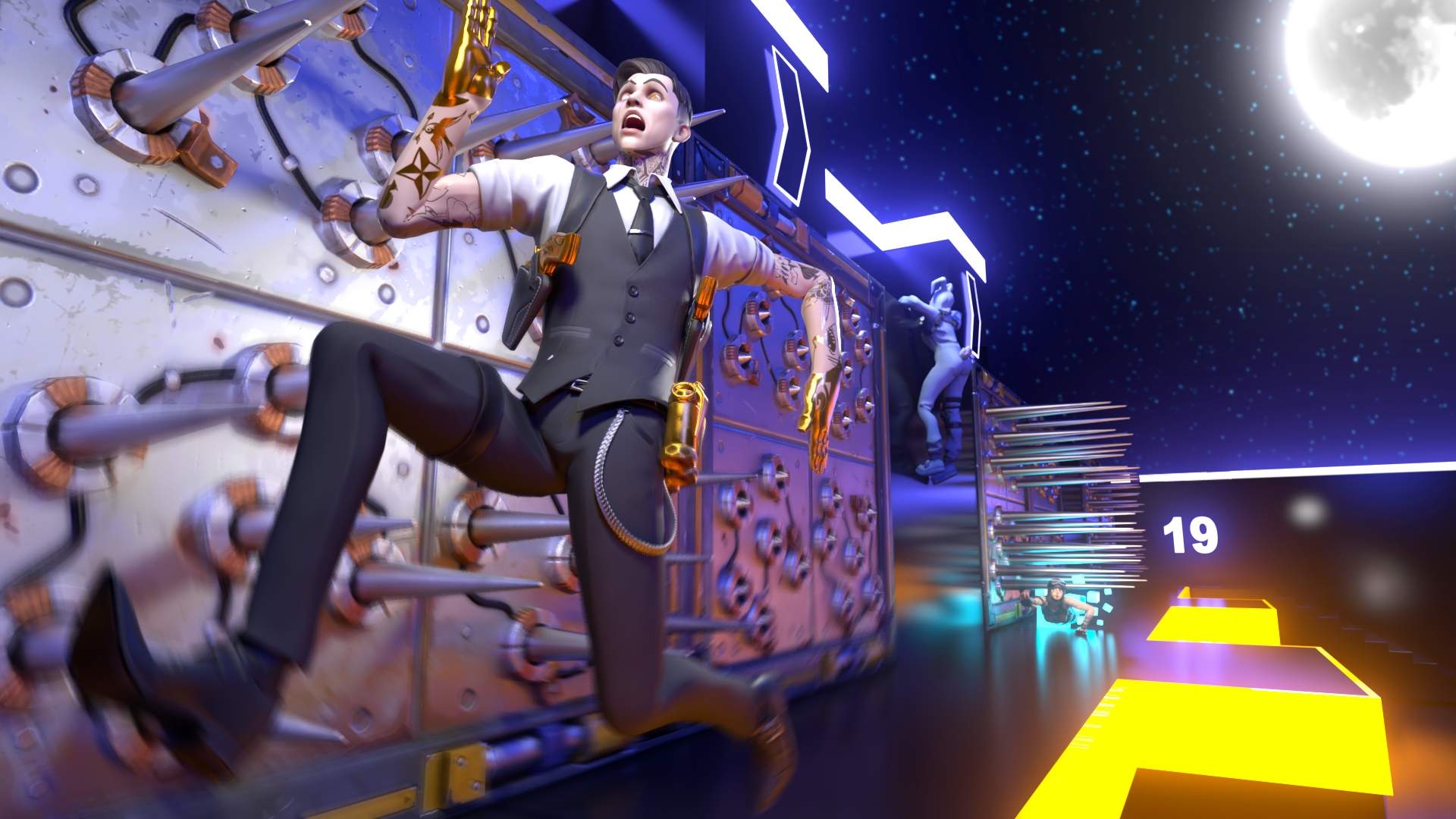 DEATHRUN - THE WALL CHALLENGE !