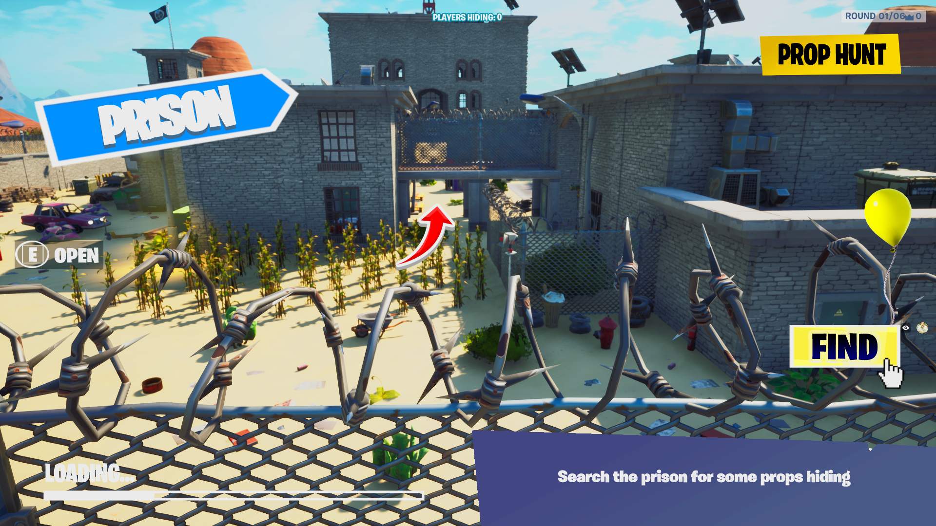 "THE PRISON PROP HUNT"