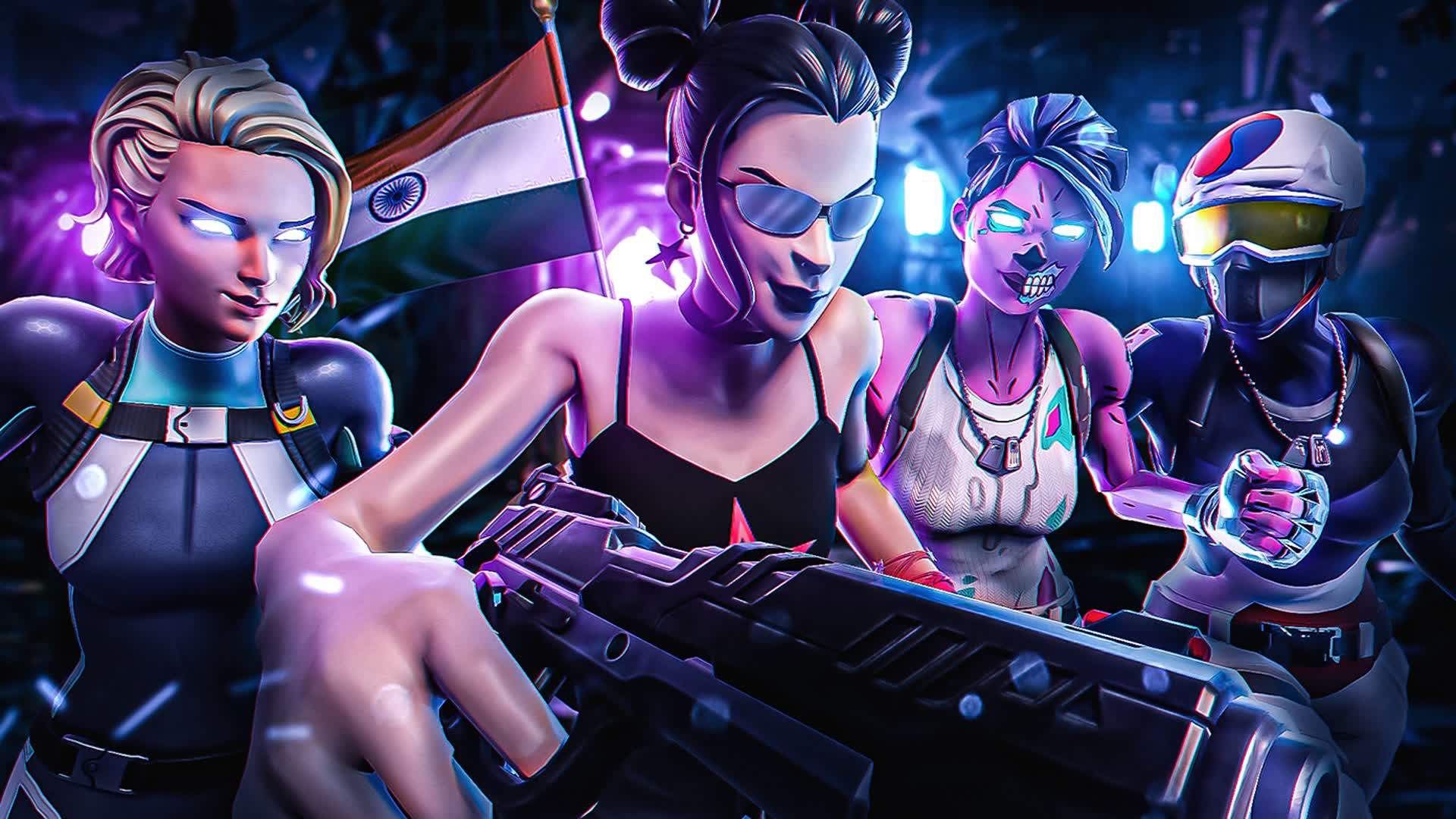 50 Player 4v4 Realistics 🔥