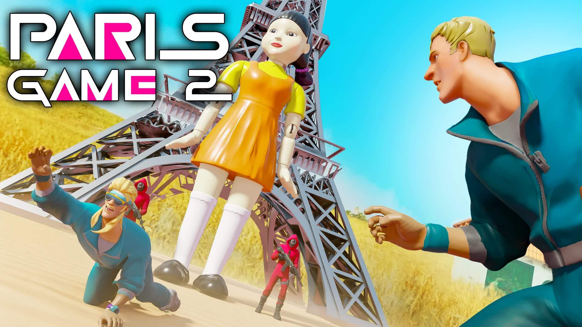 PARIS GAME 2 🦑 Red Light Green Light