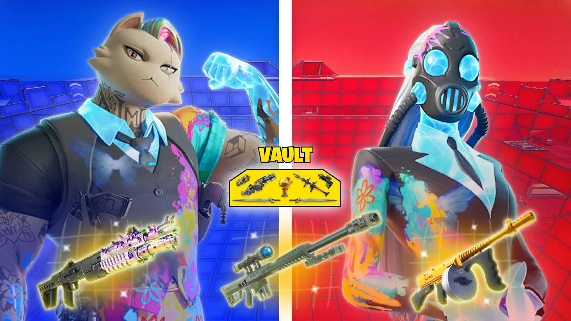 MEGA RED VS BLUE HERO 🔴🔵