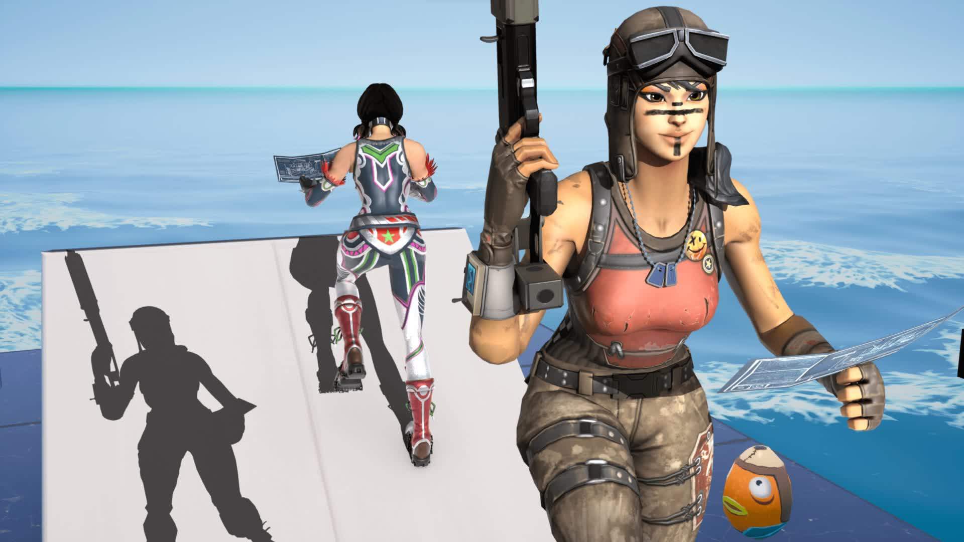 Clean 1v1 Build Fight 0 Delay with Music