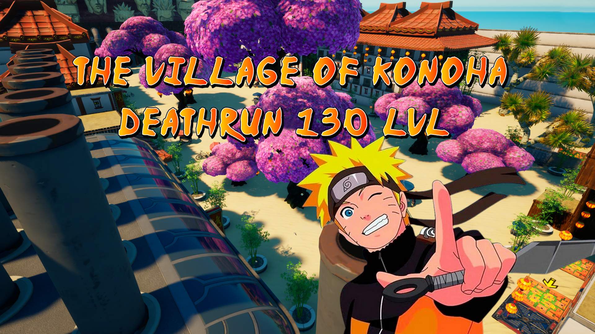 Le village de Konoha Deathrun easy