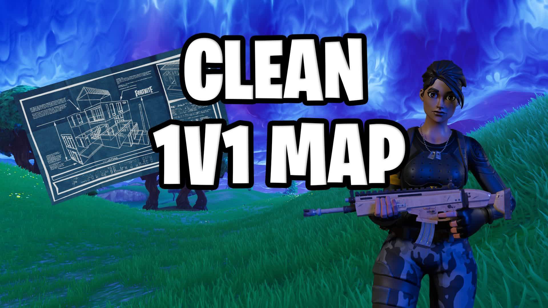 π΄ Clean 1V1 Map