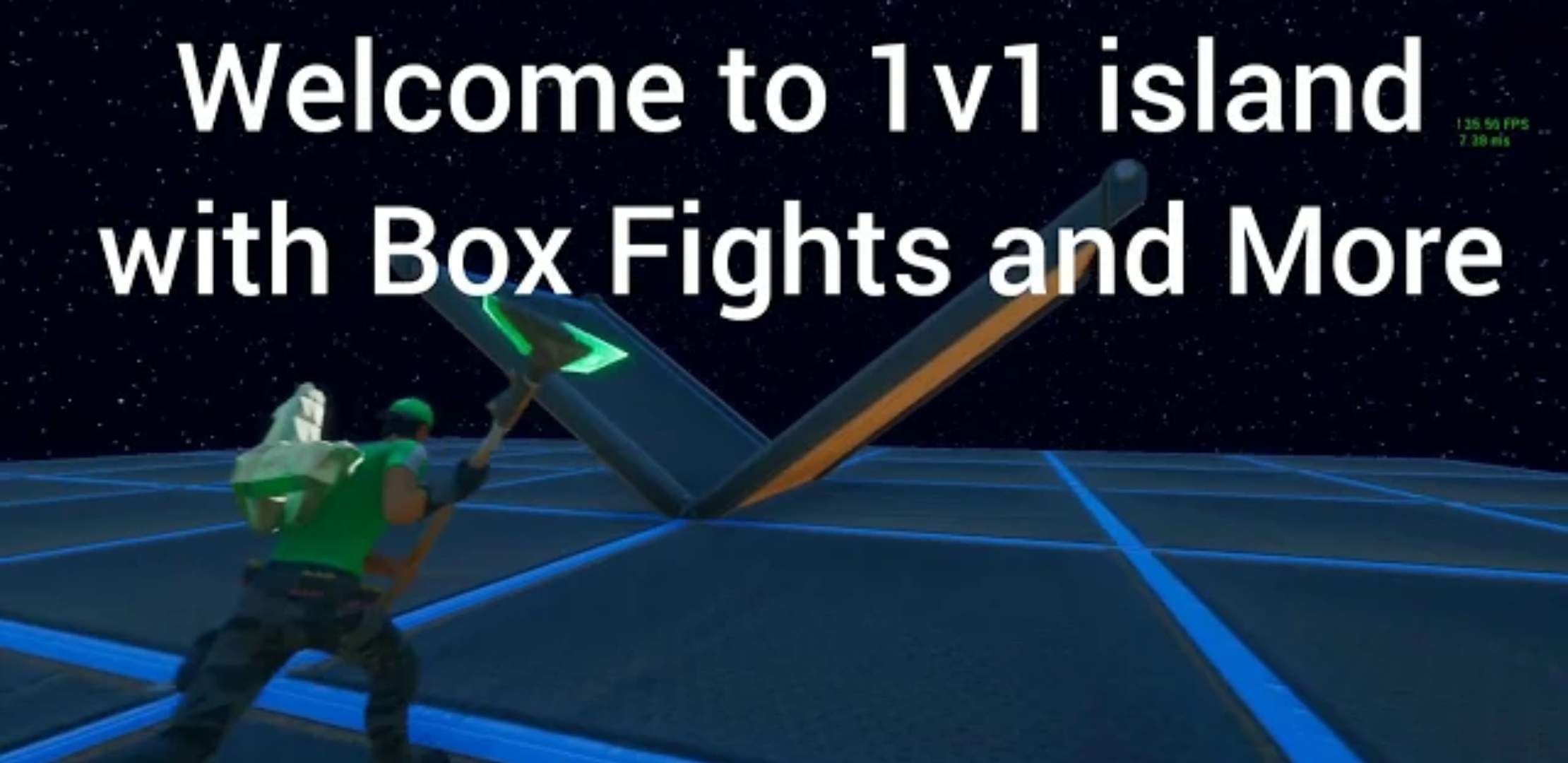 1V1 ISLAND WITH BOX FIGHTS IN ONE MAP!