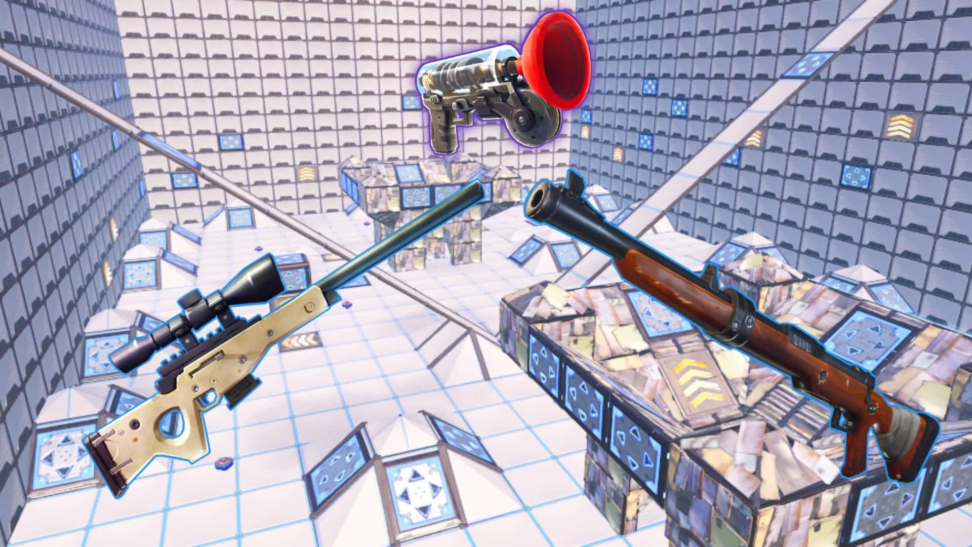 🔫SNIPER NOSCOPE WARS [ONE SHOT]🎯