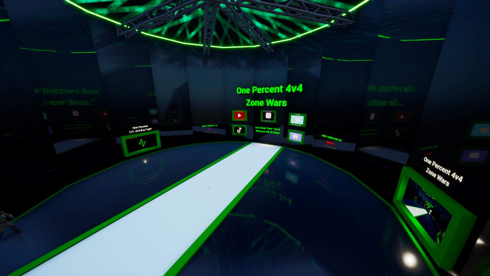 ONE PERCENT 4V4 ZONE WARS