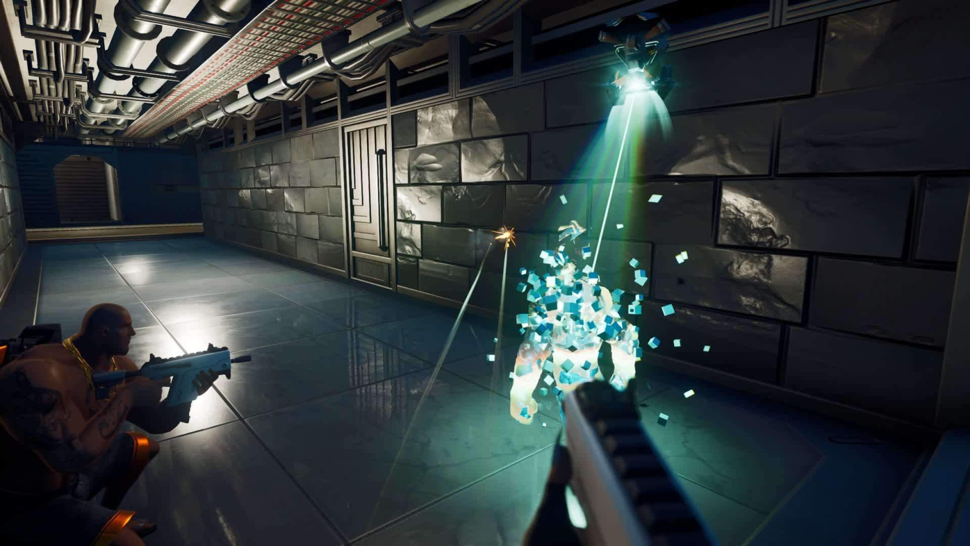 Gun fight: Simulation