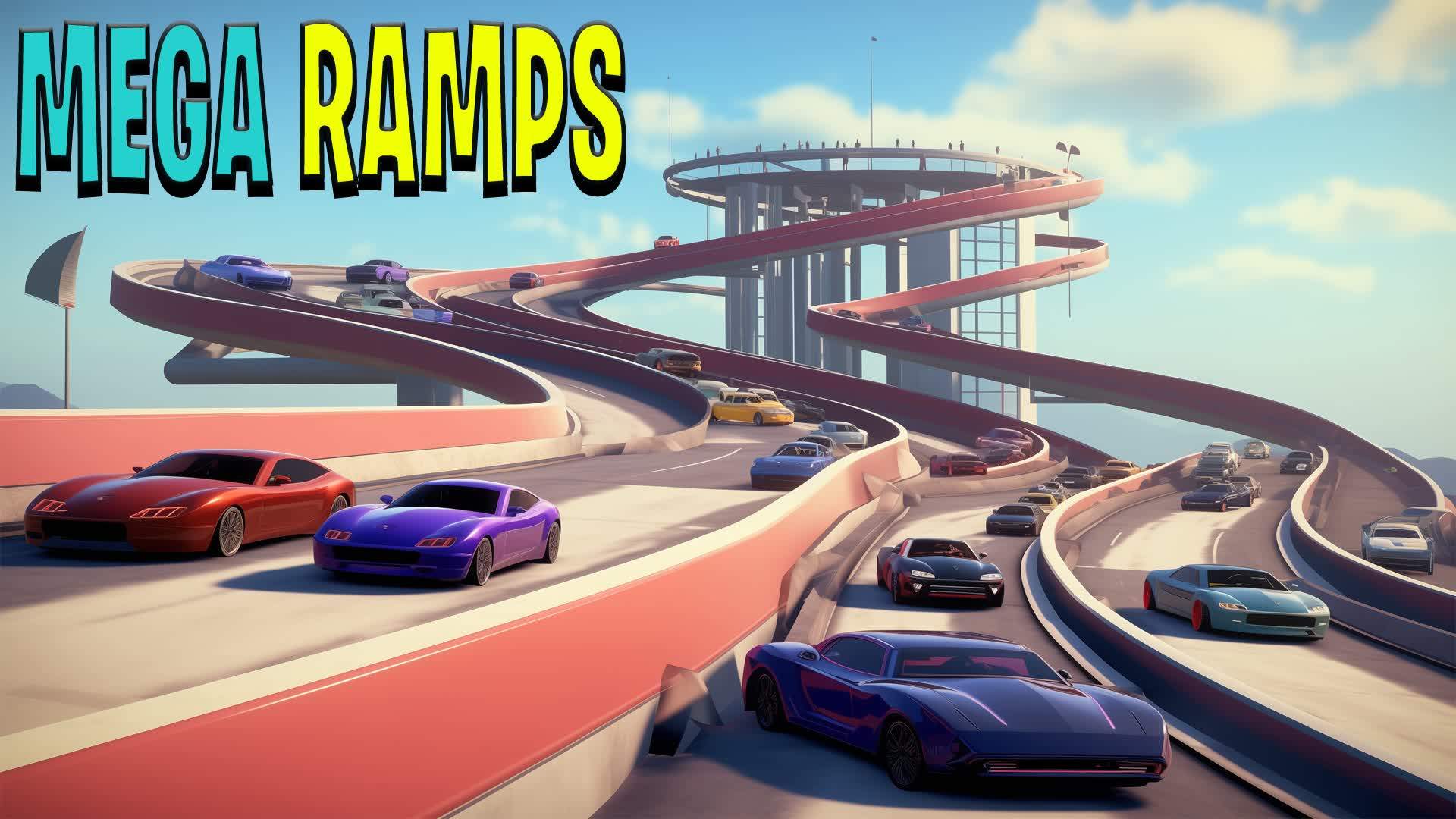 CARS MEGA RAMPS 🚓