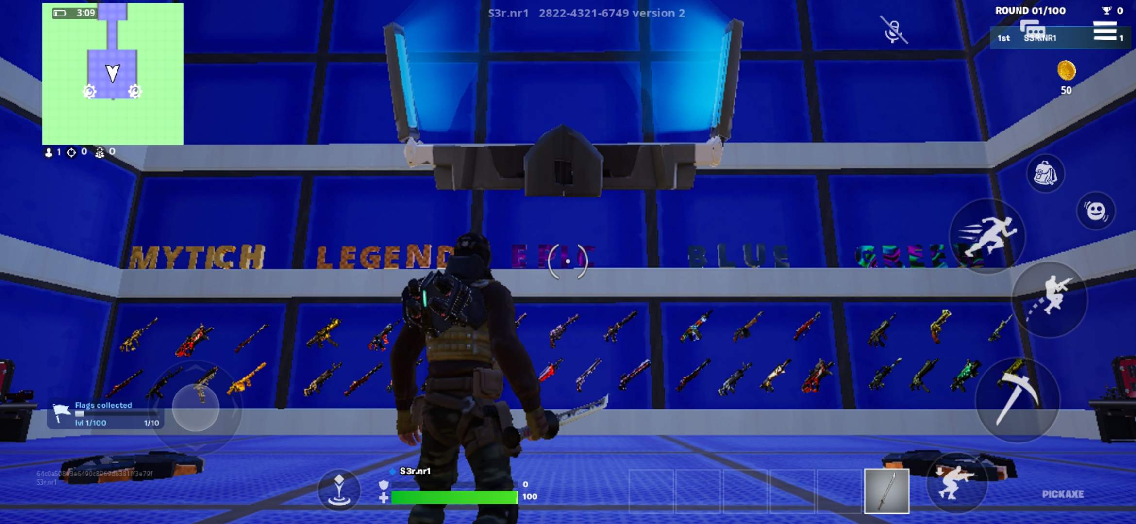 Red vs blue capture the flag