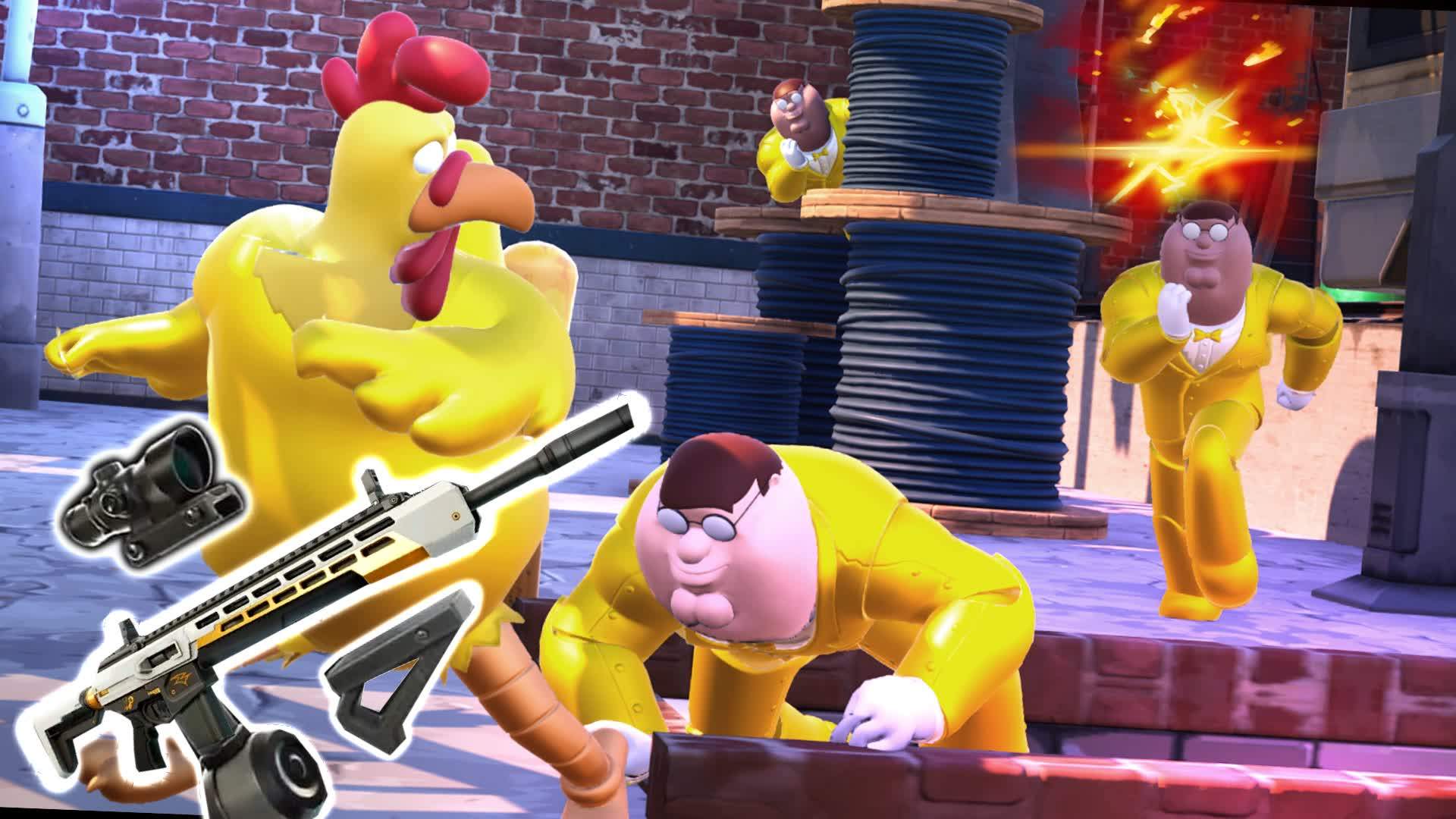 POLICE PETER VS THIEF CHICKEN