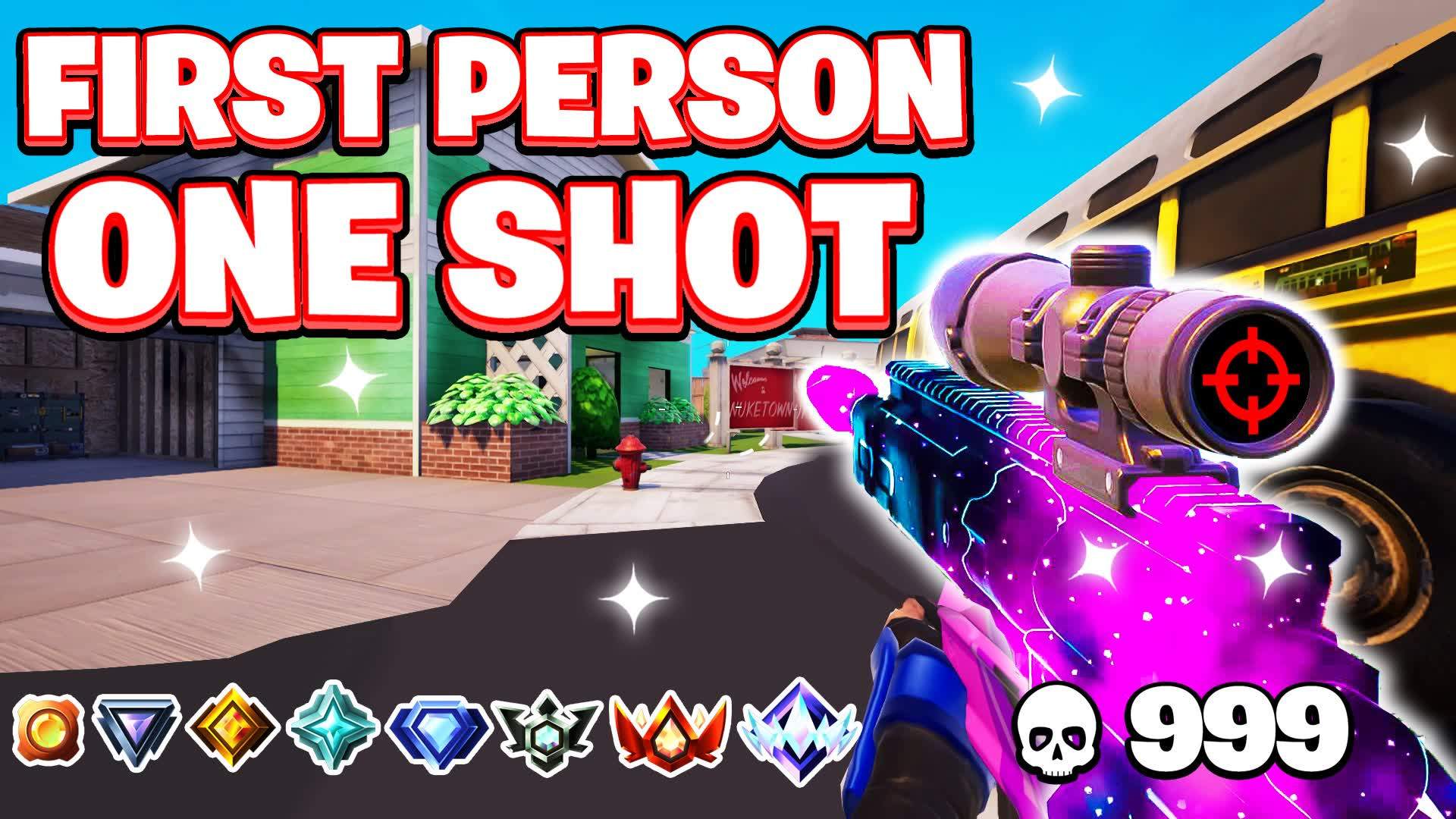 ⭐️FIRST PERSON SNIPER ONE SHOT NUKETOWN