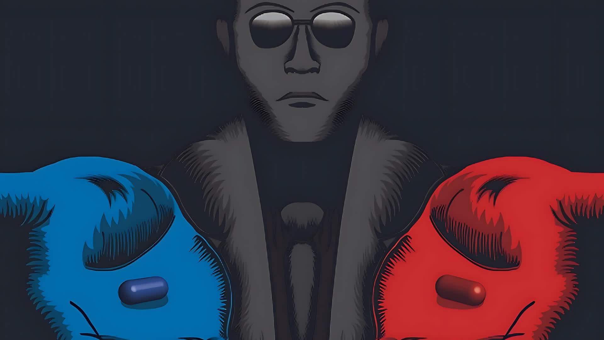 👩‍💻MATRIX RED VS BLUE PILL👩‍💻