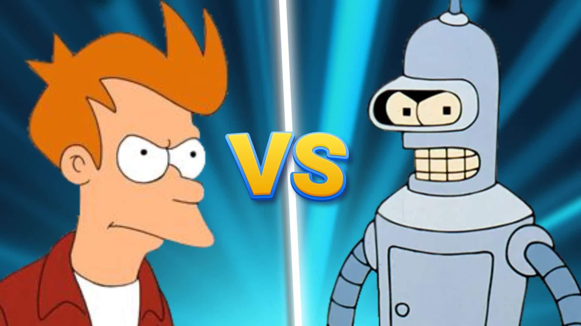 👨‍🦰FRY VS BENDER🤖