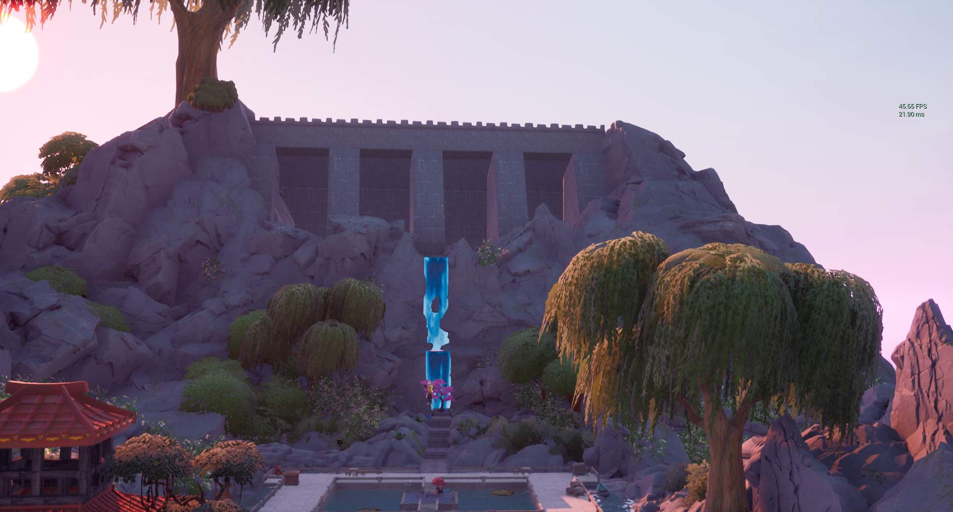 Aesthetic Waterfall Box Fight 🌄