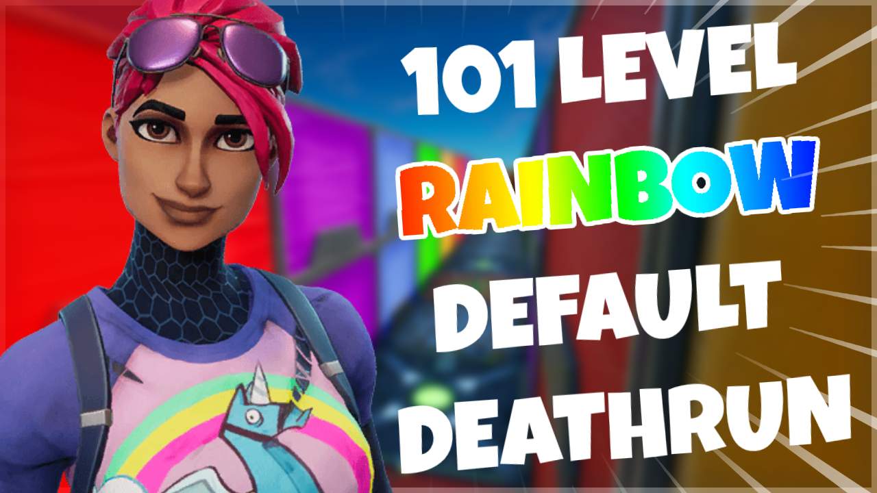 101 LEVEL RAINBOW DEFAULT DEATHRUN