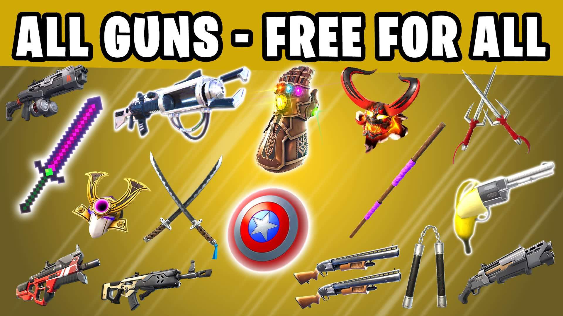TMNT ⭐ALL GUNS - FREE FOR ALL (ALL CARS)