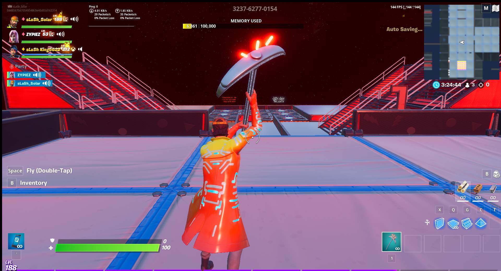 SLASH CLAN FASHION SHOW MAP