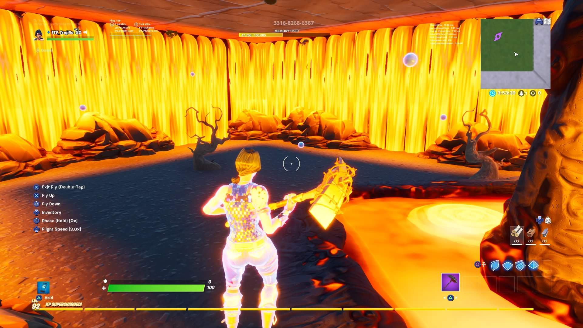 DESTROY THE FLOOR LIKE MINECRAFT