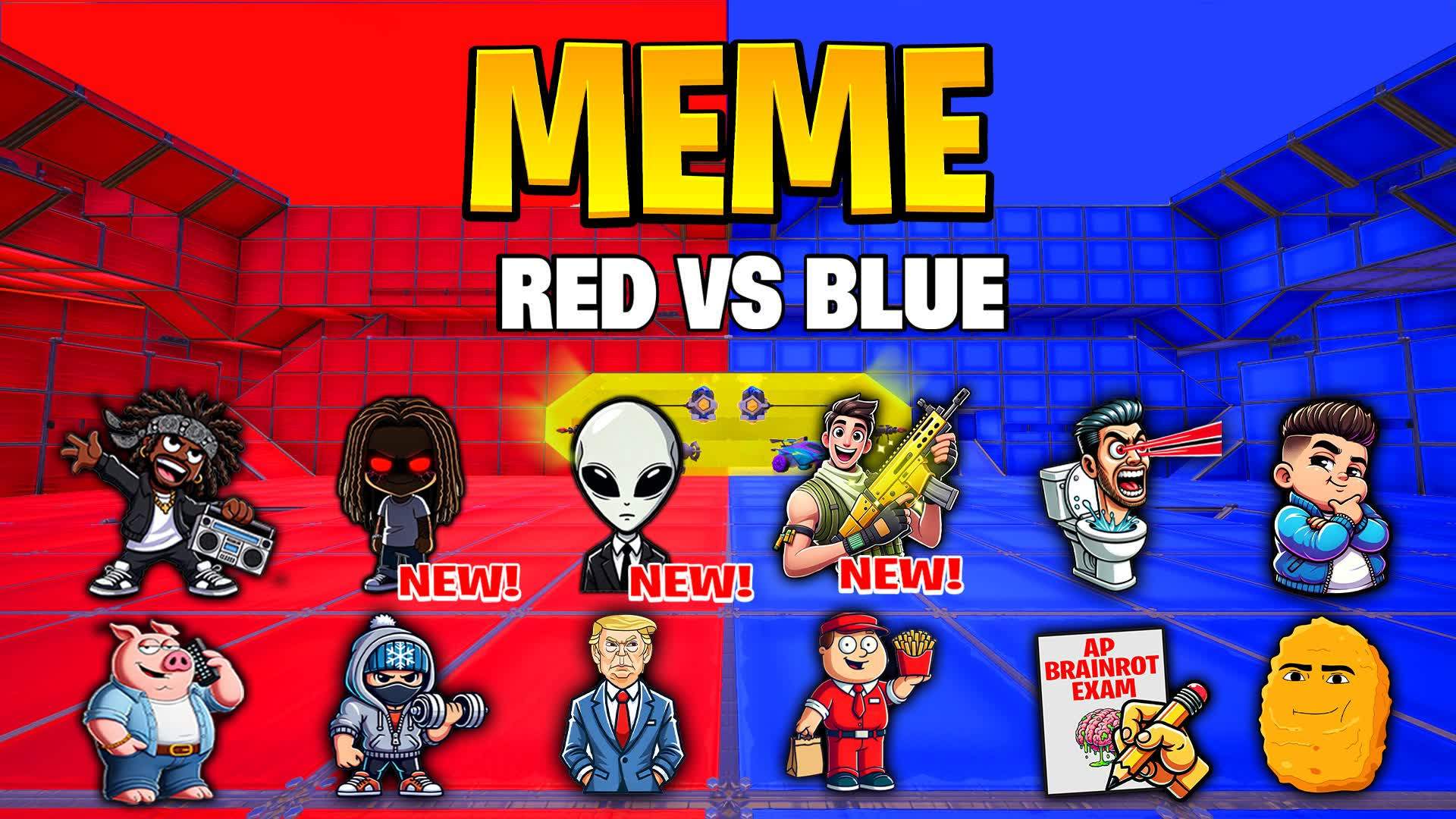 🤪 MEME RED VS BLUE 🔴🔵