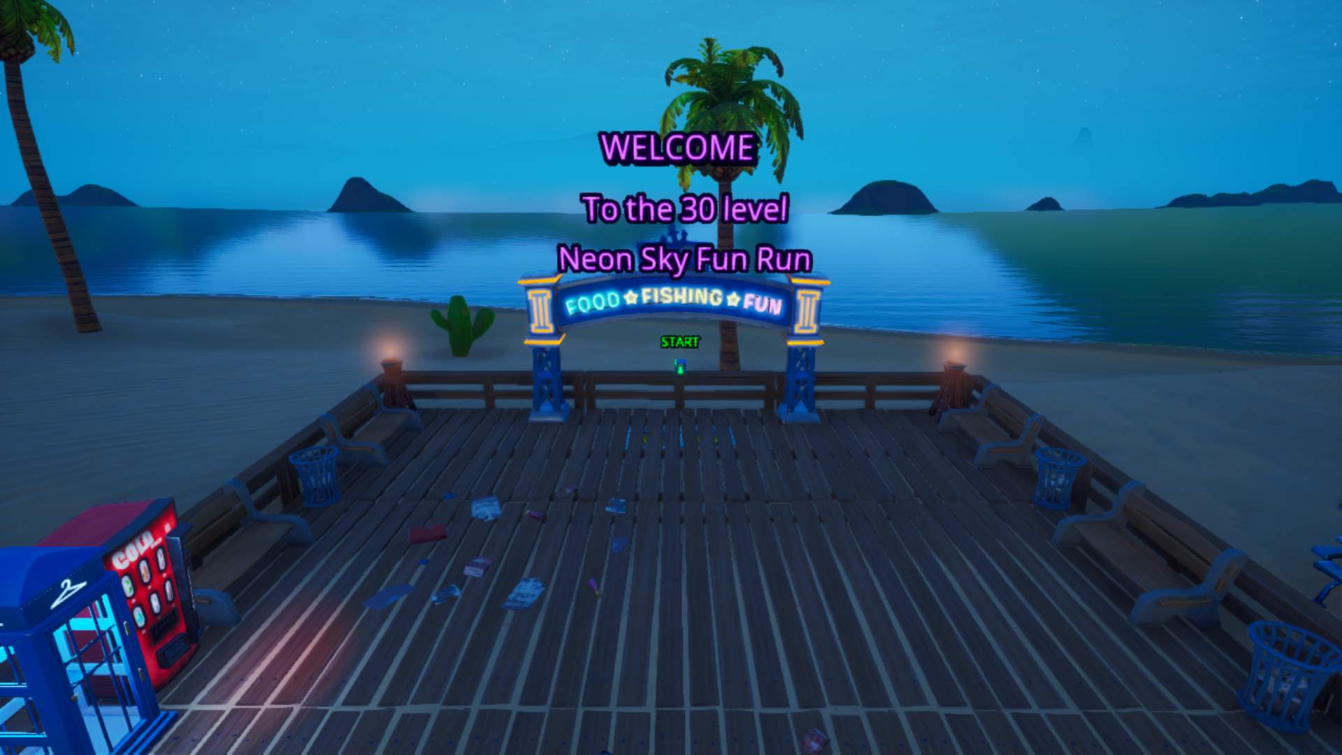 THE 30 LEVEL NEON SKY DEATHRUN