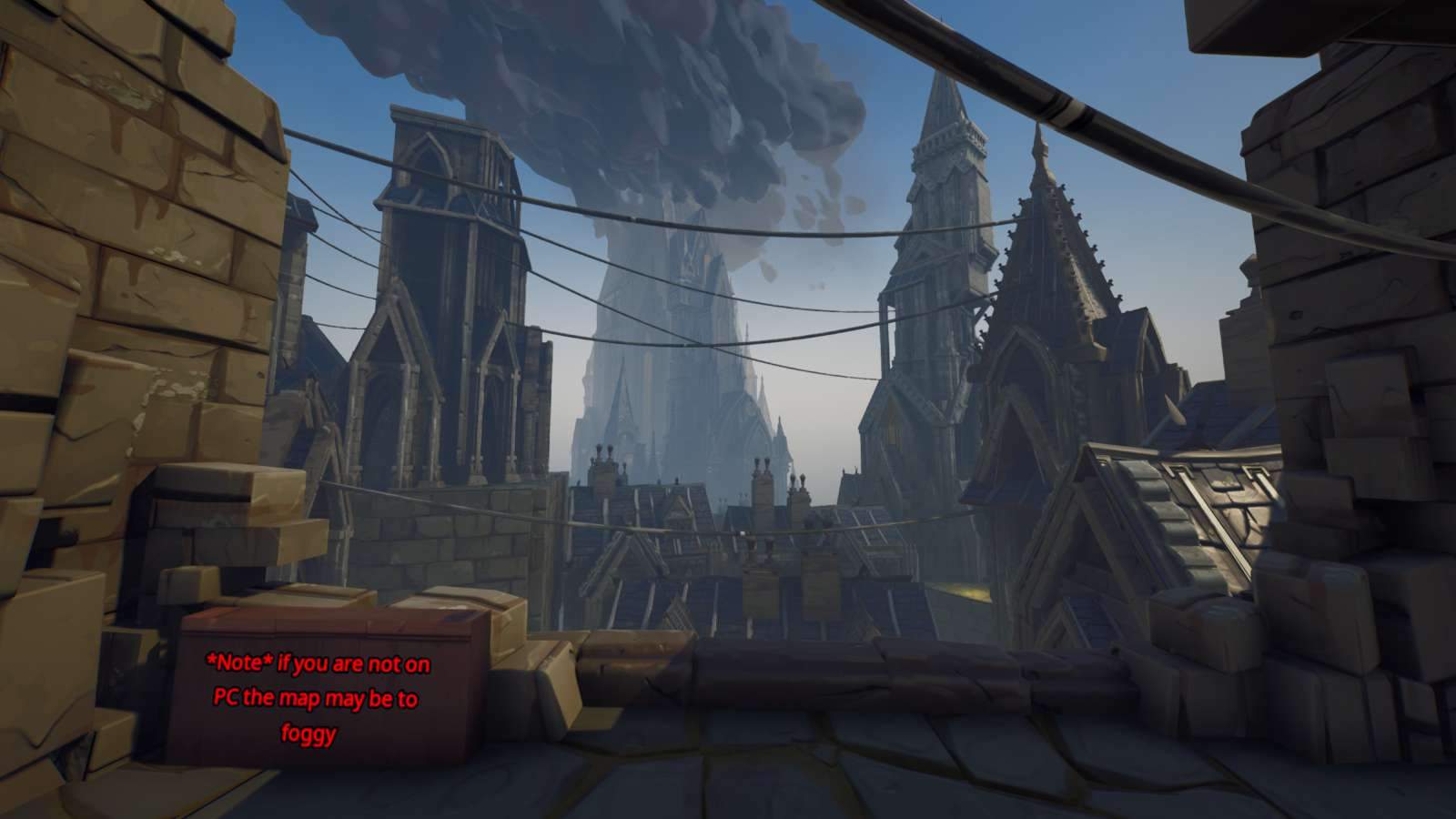 GOTHIC CITYSCAPE - ARTSITIC BUILD