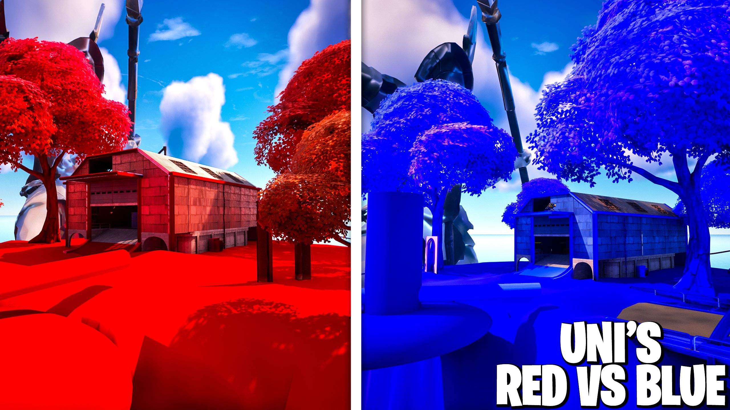 UNI'S RED VS BLUE