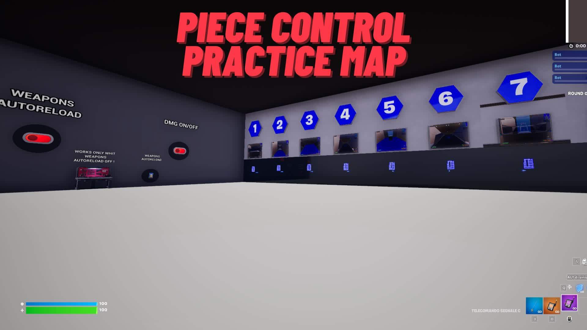 PIECE CONTROL MAP