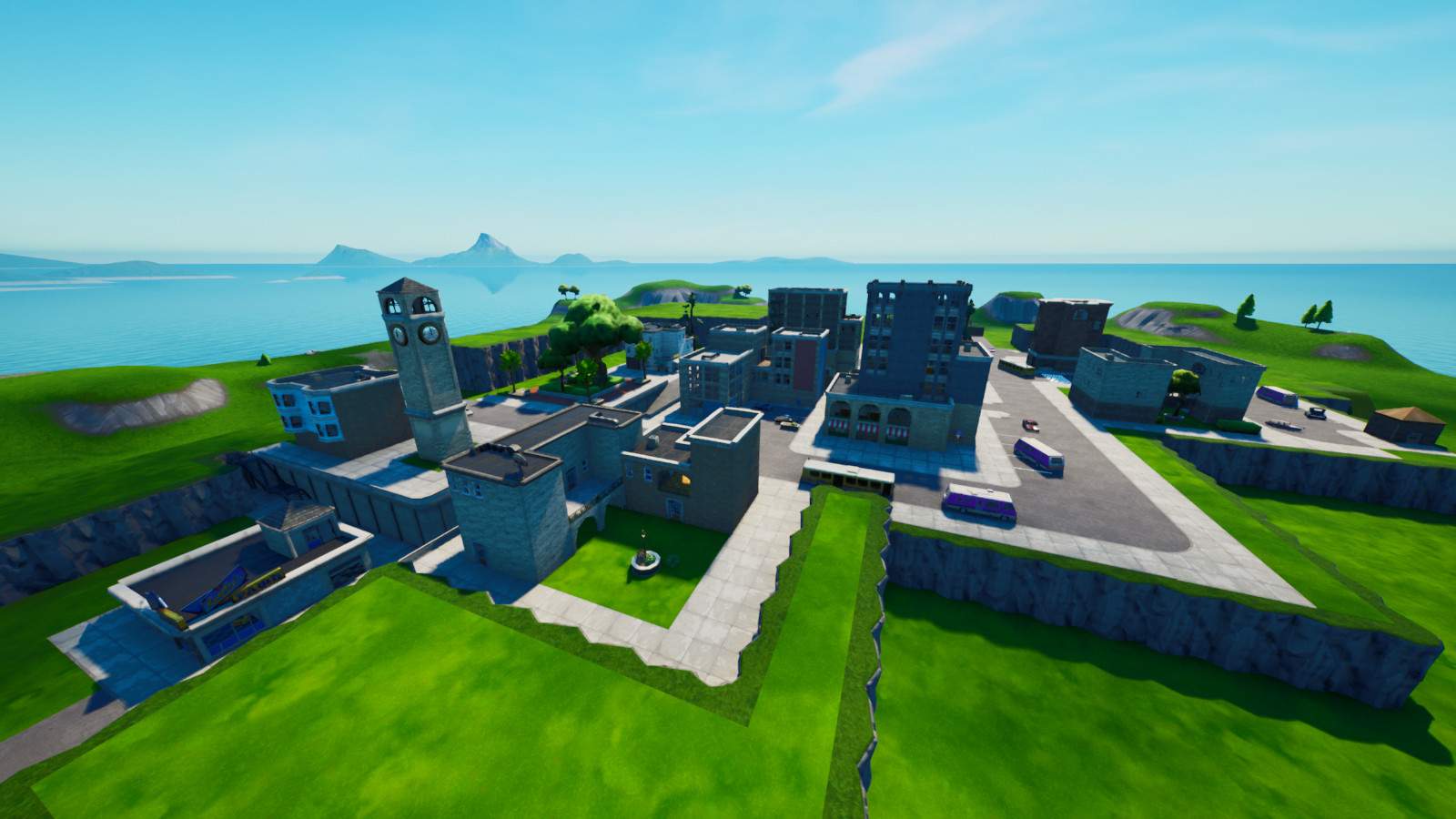 TILTED TOWERS GUN GAME