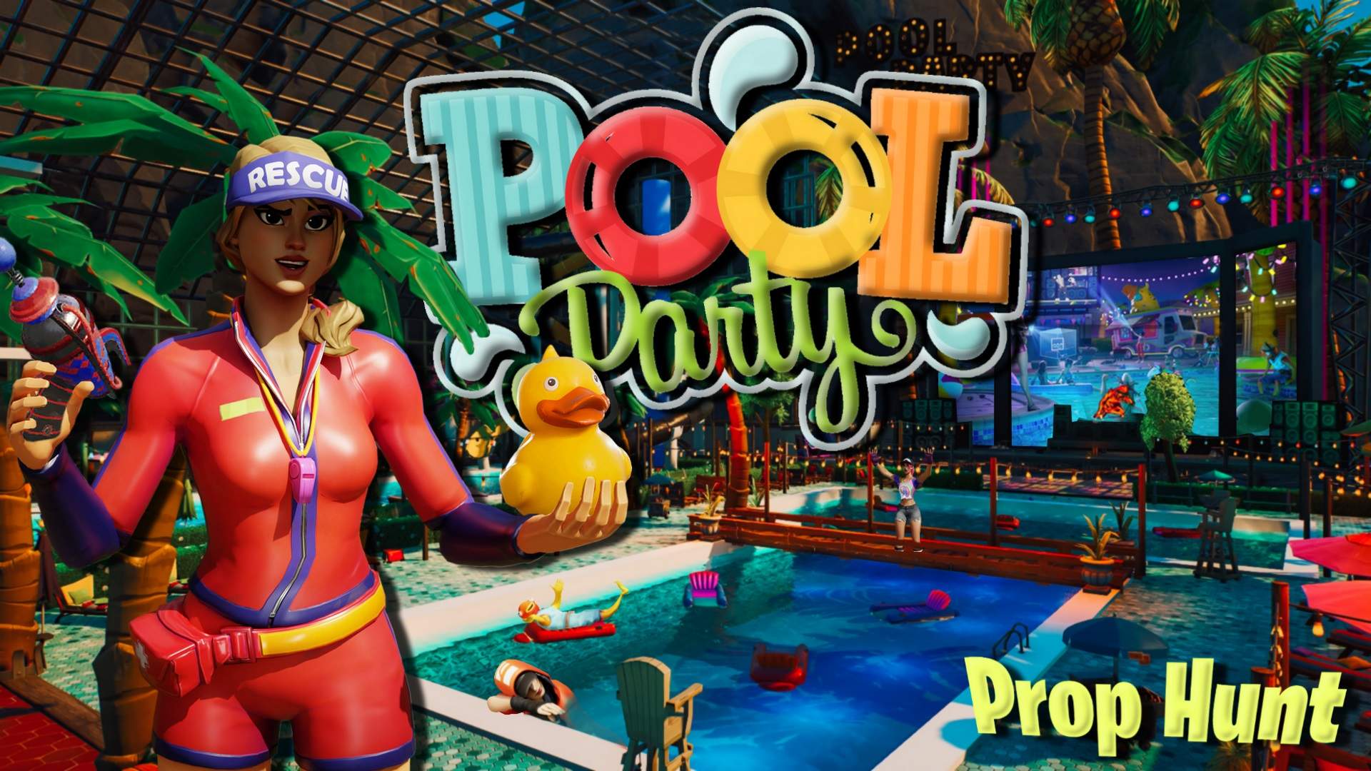 🎉🤽♀️Pool Party - Prop Hunt🤽♀️🎉