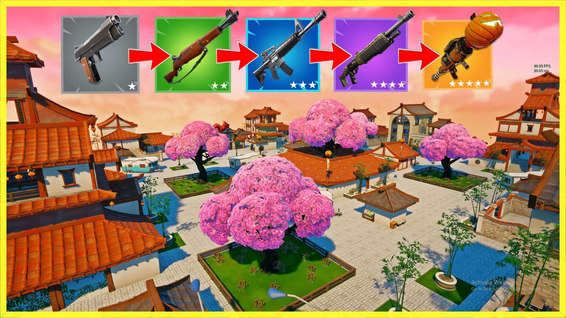 💥🔫 GUN GAME - PEACEFUL VILLAGE 🏘