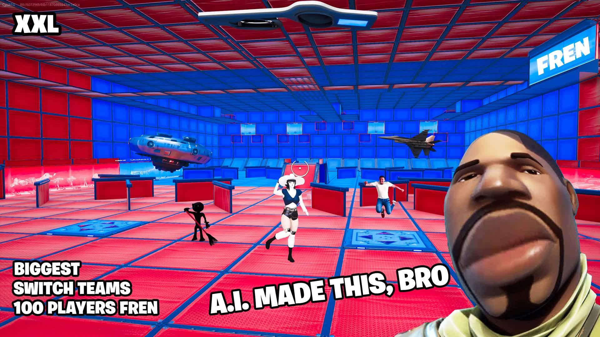 50v50 🔁 Team Switch 🔴RED vs BLUE🔵