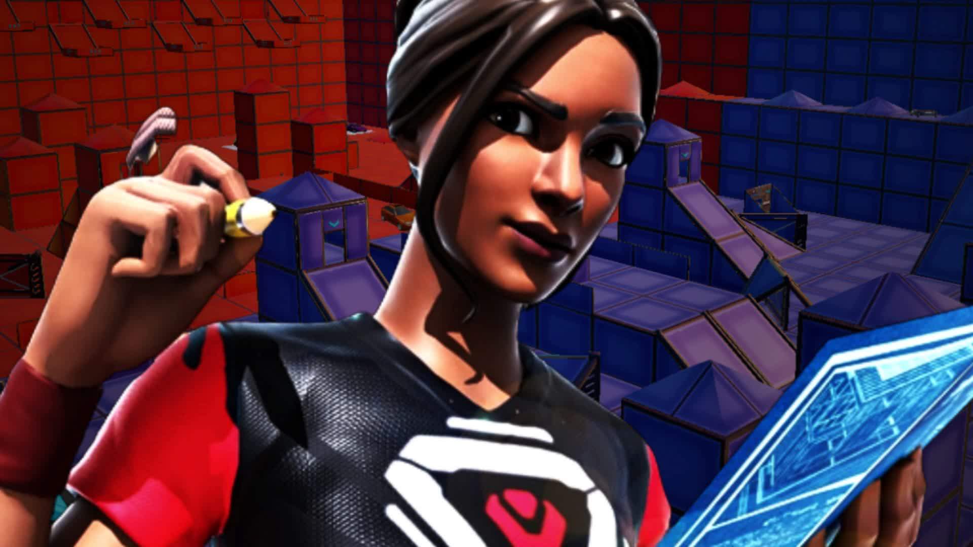 💯EPIC🔴RED vs BLUE🔵💯BUILD