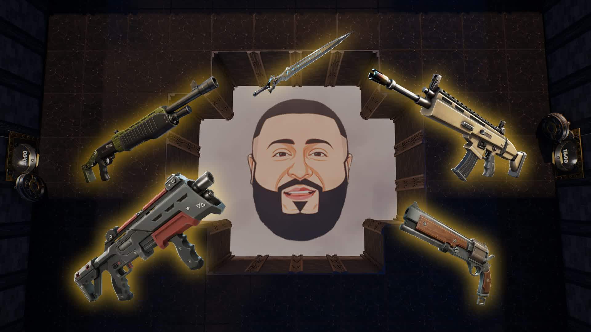 🥊 DJ KHALED 1V1 OR FFA ANY GUN 🗡️