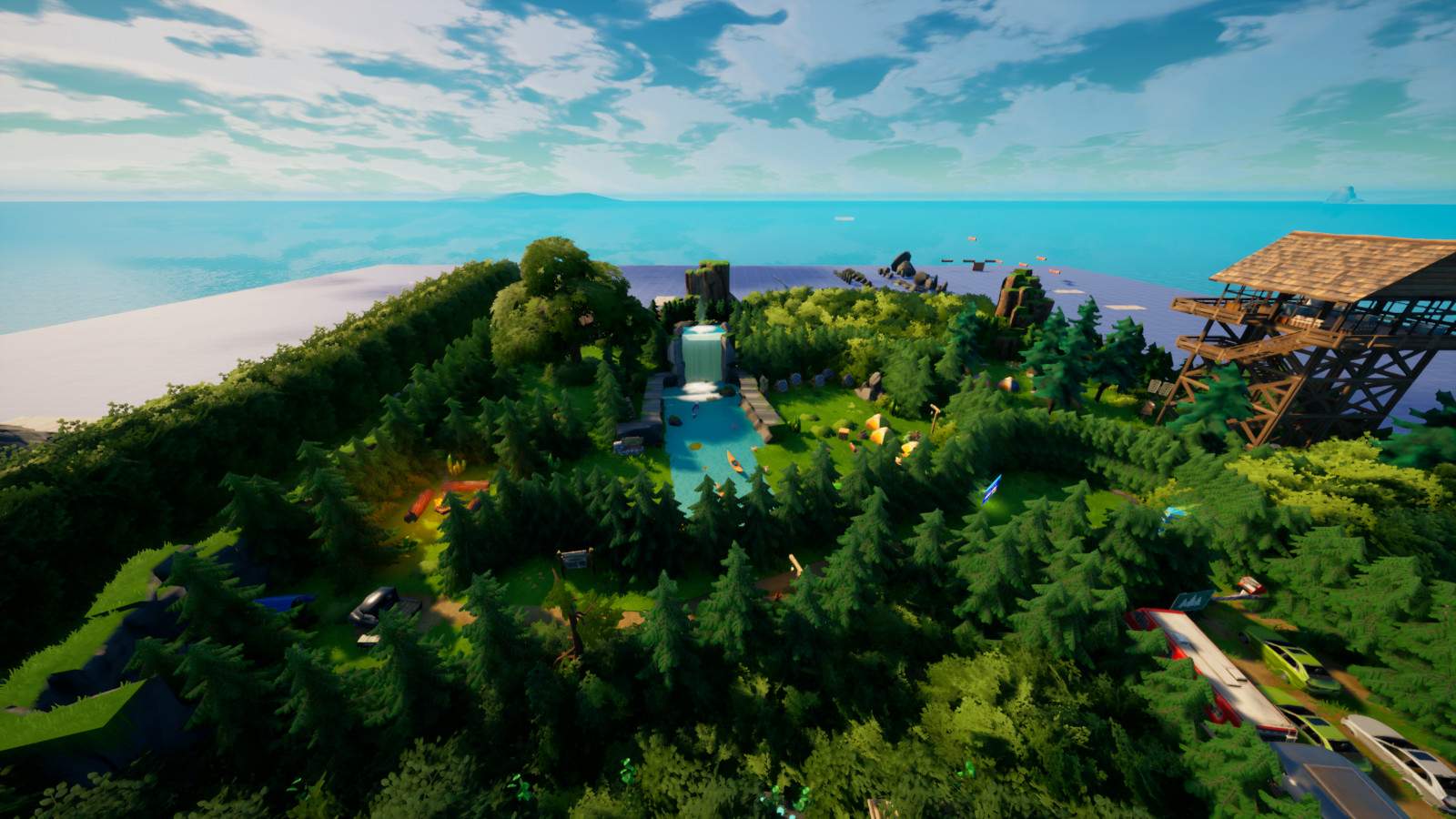 HIDE N SEEK FOREST MAP