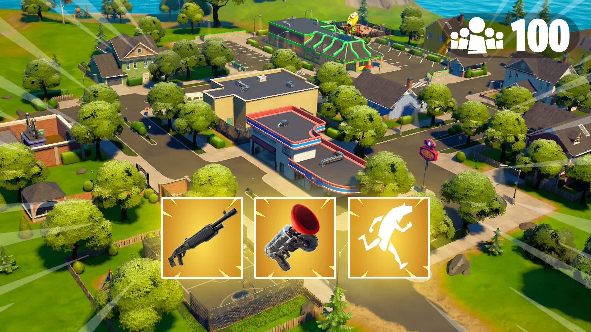 GREASY GROVE - FFA 100 PLAYERS NO BUILD