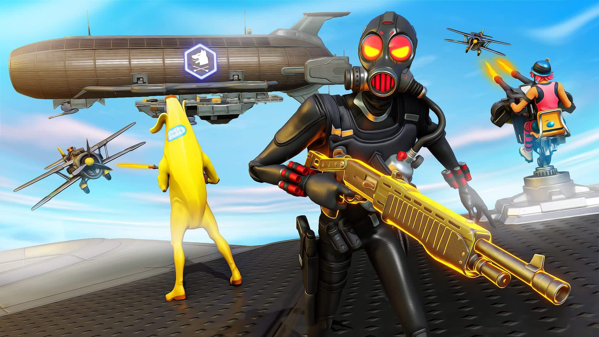 🏝️ BLIMP WARS 💥 (+Planes and Guards)