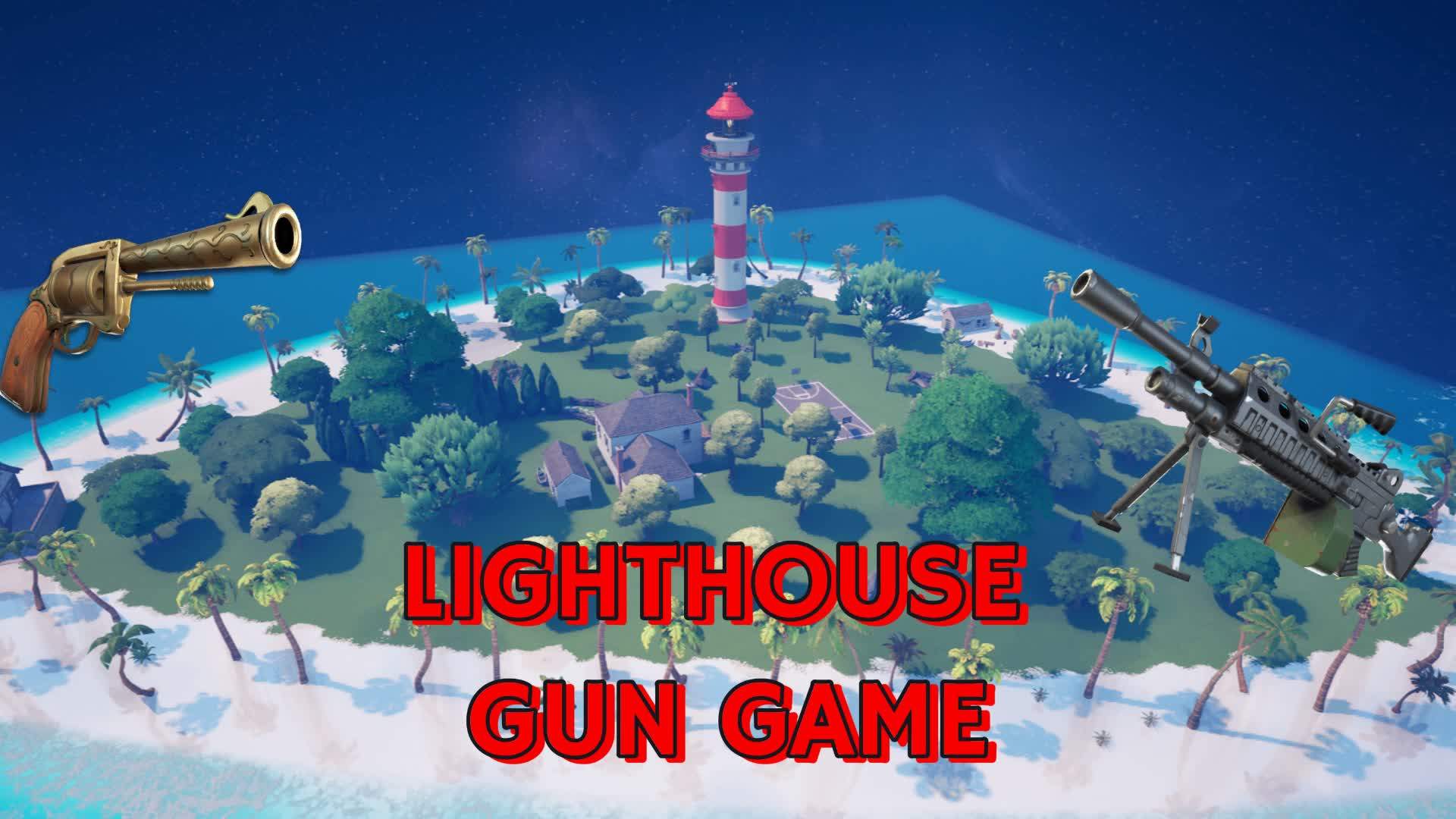 50 Weapons Gun Game lighthouse