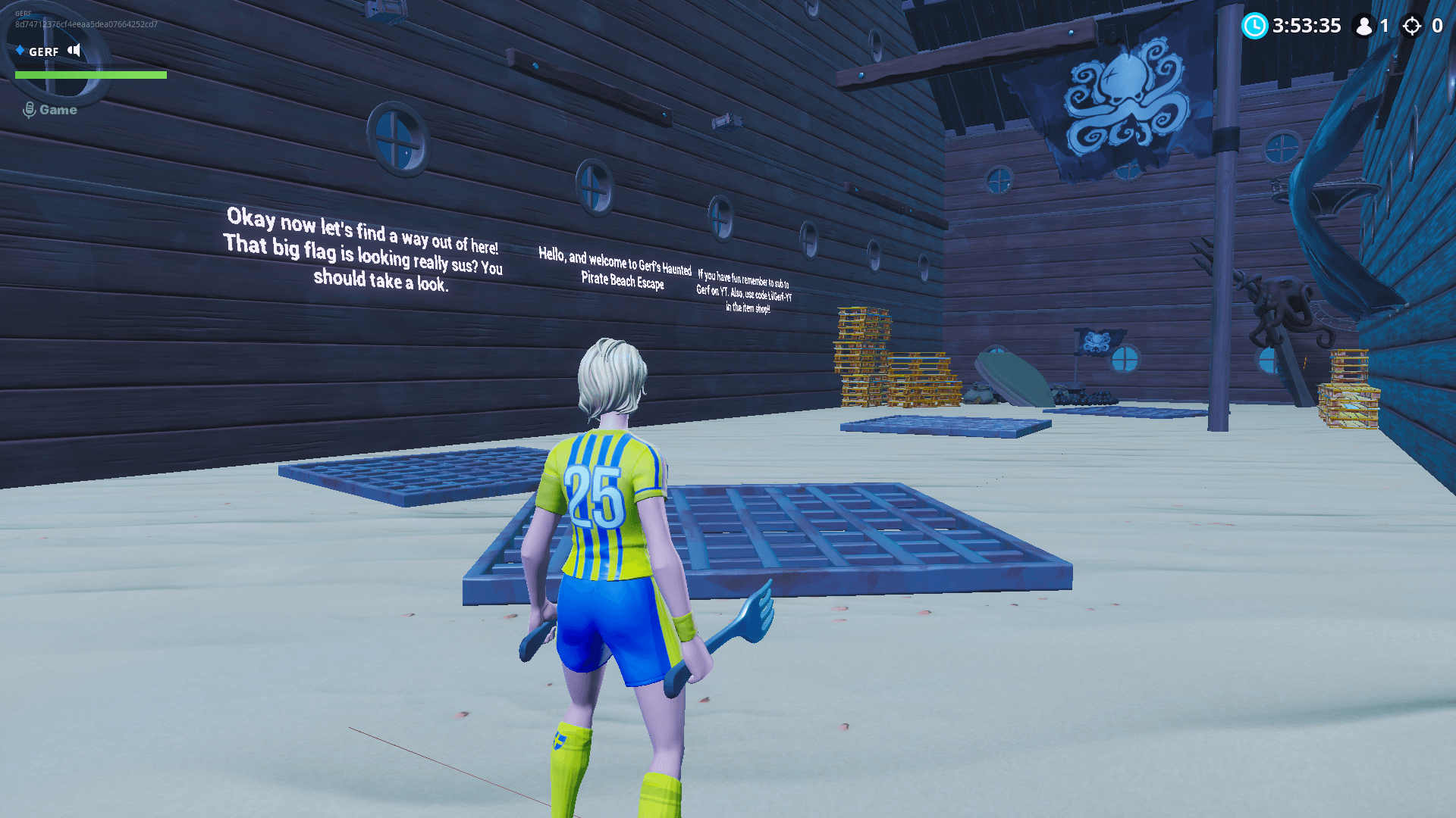 GERF'S HAUNTED PIRATE BEACH ESCAPE