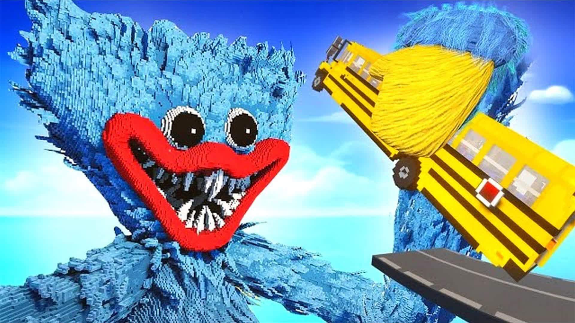 😈 CARS vs HUGGY WUGGY 🚗