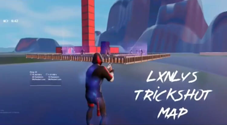 BK X LXNLY TRICKSHOT MAP